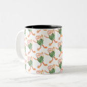 "Schein-Kind " Zweifarbige Tasse (Vorderseite Links)