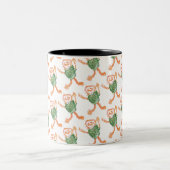 "Schein-Kind " Zweifarbige Tasse (Mittel)