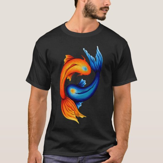 Schein Koi T-Shirt (Vorderseite)