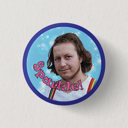 Schein Kurt! , 1 ¼ Zoll-runder Knopf Button (Vorderseite)