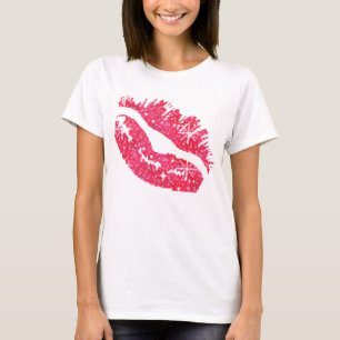 Schein-Lippent-shirt T-Shirt