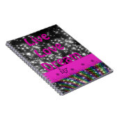 Schein live&dream Notizbuch Notizblock (Rechte Seite)