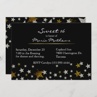 Schein spielt Bonbon eine 16 Geburtstags-Einladung Einladung