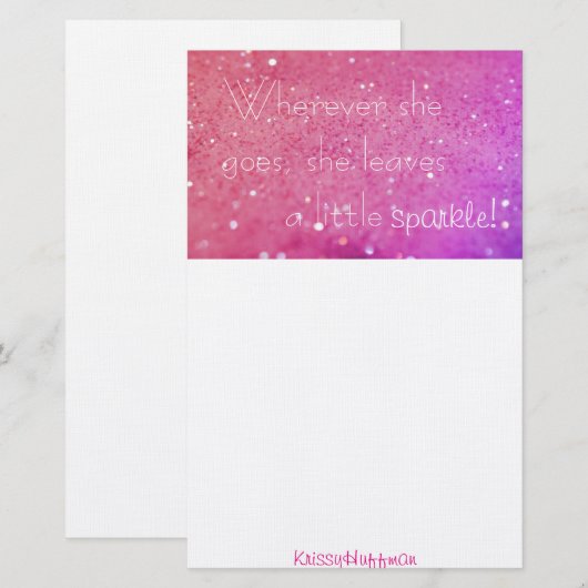 Schein stationär briefpapier (Vorne/Hinten)