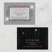 Schein u. Glanz: Visitenkarten Visitenkarte (Vorne/Hinten)