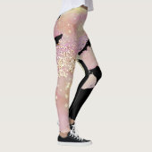 *~* Schein u. Glitzerwatercolor-Fantasie Leggings (Rechts)