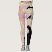 *~* Schein u. Glitzerwatercolor-Fantasie Leggings (Vorderseite)