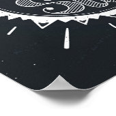Schein wie die Sonne Poster (Ecke)