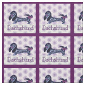 Schein wie eine Dackel Stoff (Muster)