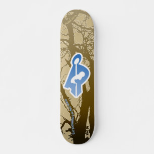 Scheinbare Mini-Platine des Projekts Skateboard