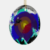 Scheinbecken Idaho Keramik Ornament (Rechts)