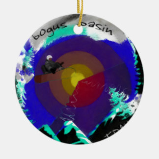 Scheinbecken Idaho Keramik Ornament