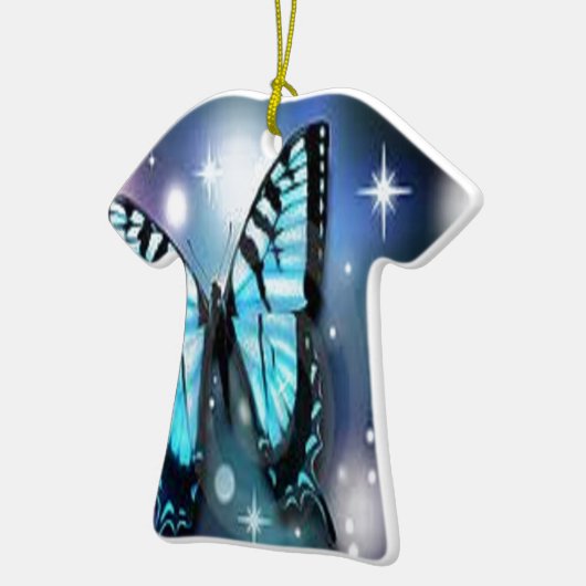 Scheinschmetterling Keramikornament (Links)