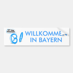 Scheint ein Zugezogener zu sein Aufkleber Autoaufkleber