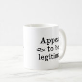 Scheint legitim zu sein kaffeetasse (VorderseiteRechts)