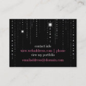 Scheinu. GlanzZebra: Visitenkarten Visitenkarte (Rückseite)