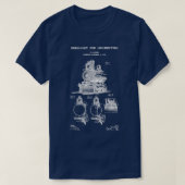 Scheinwerfer für Lokomotiven T-Shirt (Design vorne)