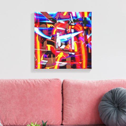 Scheinwerfer Leinwanddruck (Insitu (Wohnzimmer))