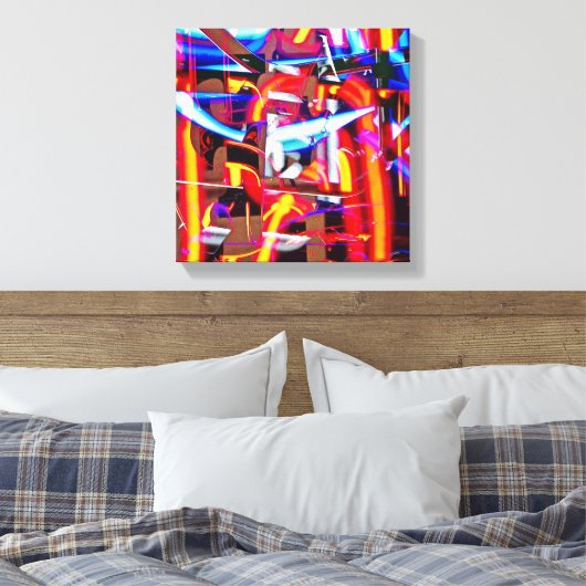 Scheinwerfer Leinwanddruck (Insitu (Schlafzimmer))