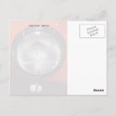Scheinwerfer Postkarte (Rückseite)