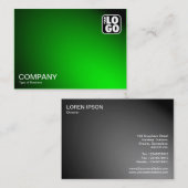 Scheinwerferlampe leuchtet - grün visitenkarte (Vorne/Hinten)