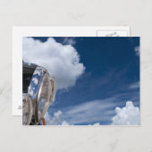 Scheinwerferlicht Postkarte (Vorne/Hinten)