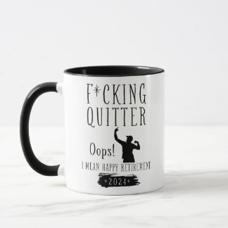 Scheiß Aufgeber Ups Ich Meine Glückliche Rente 202 Tasse