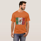 Scheiß drauf Meican Flagge Junge T-Shirt (Vorne ganz)