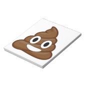 Scheiß-Emoji Notizblock (Rotiert)