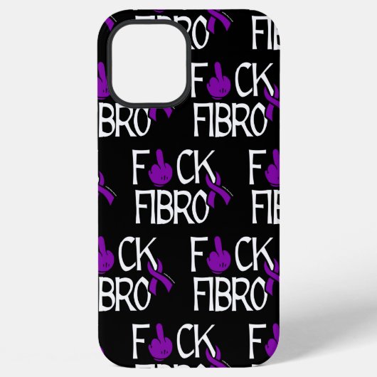 Scheiß Fibro iPhone Hülle (Rückseite)