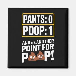 Scheiß Meme Toiletten Humor Kotz Funny Sporthose 0 Magnet