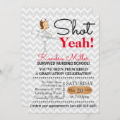 Scheiße! Einladung des Abschlusses der Krankenpfle (Vorne/Hinten)