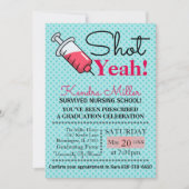 Scheiße! Einladung des Abschlusses der Krankenpfle (Vorderseite)