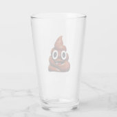 Scheiße, Emoji, Tumbler 🥃 (Rückseite)