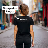 Scheiße! Nicht heute - Behalt den Verrückten an de T-Shirt