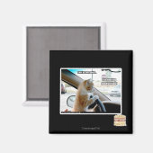 Scheiße! Sehr ruhig Magnet (Vorderseite/Rückseite)