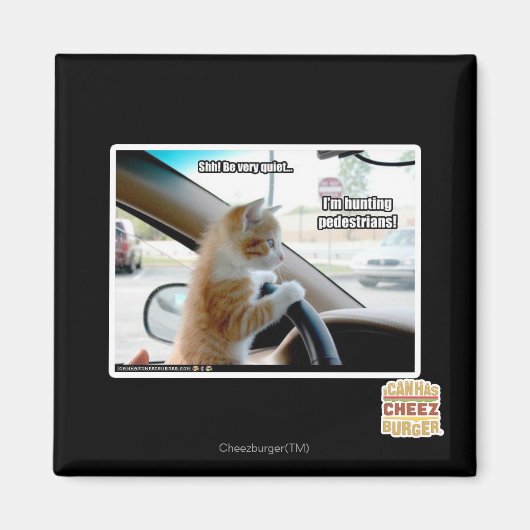 Scheiße! Sehr ruhig Magnet (Vorne)