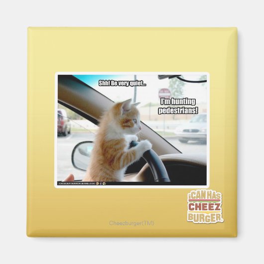 Scheiße! Sehr ruhig Magnet (Vorne)