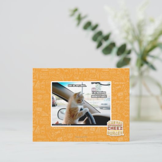 Scheiße! Sehr ruhig Postkarte (Stehend Vorderseite)