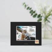 Scheiße! Sehr ruhig Postkarte (Stehend Vorderseite)