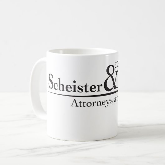 Scheister u. Schwindel-Tasse Kaffeetasse (Vorderseite Links)