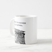 Scheitern ist Erfolg im laufenden motivierend Zita Kaffeetasse (Vorderseite Links)