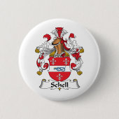Schell Familienwappen Button (Vorderseite)