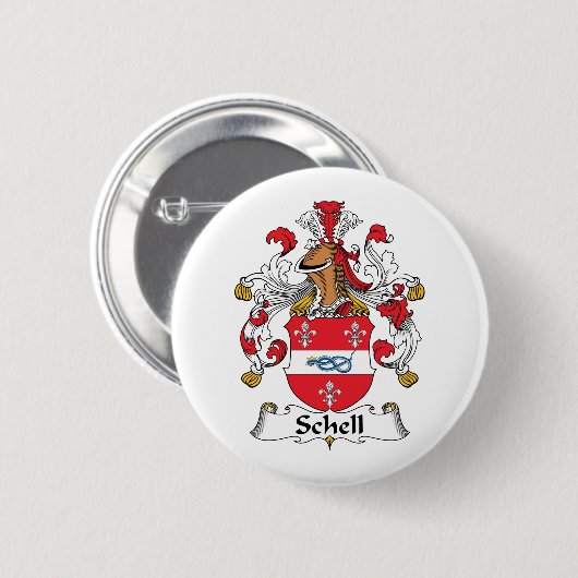 Schell Familienwappen Button (Vorne & Hinten)