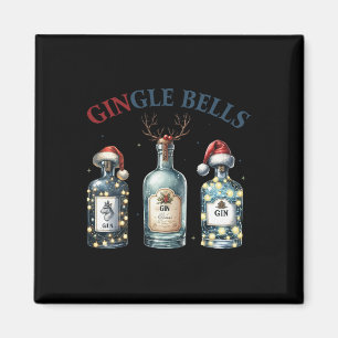 Schelle Bells Lustige Gin Gin Glocken Weihnachtsba Magnet
