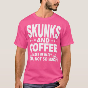 Schellen und Kaffee machen mich glücklich T-Shirt