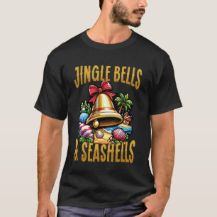 Schellen und Muscheln Spaß Tropical Urlaub T-Shirt