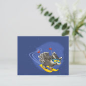 Schellfisch Postkarte (Stehend Vorderseite)