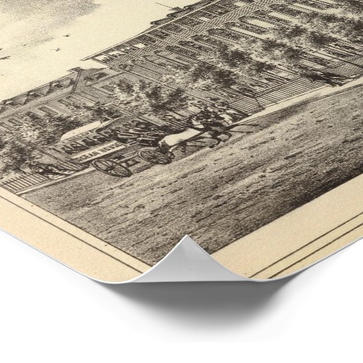 Schellinger Store and Ocean House Poster (Ecke)