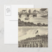 Schellinger Store and Ocean House Postkarte (Vorne/Hinten)
